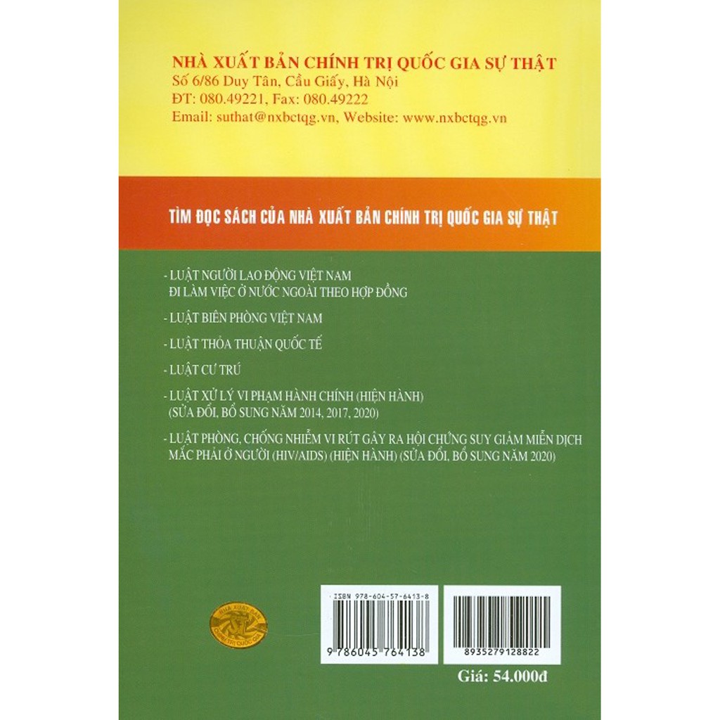 Sách - Luật Bảo Vệ Môi Trường