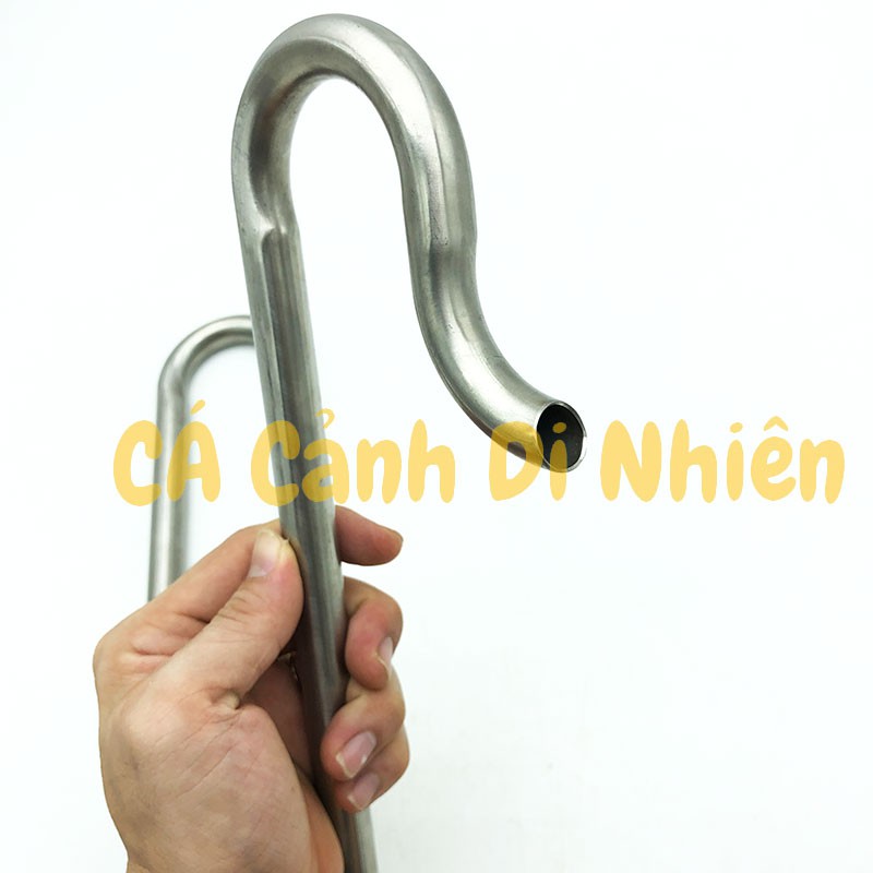 Bộ ống in out phi 16 bằng inox ống ra vào cho hồ cá thúy sinh