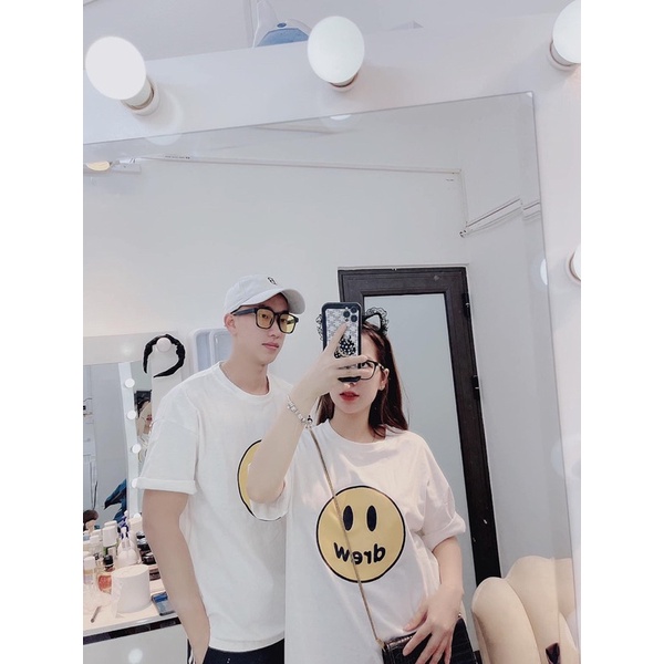 Áo Thun Tay Lỡ ABC Ảnh Thật, Áo Phông Unisex Mam Nữ Form Rộng Oversize Chất Liệu Cotton