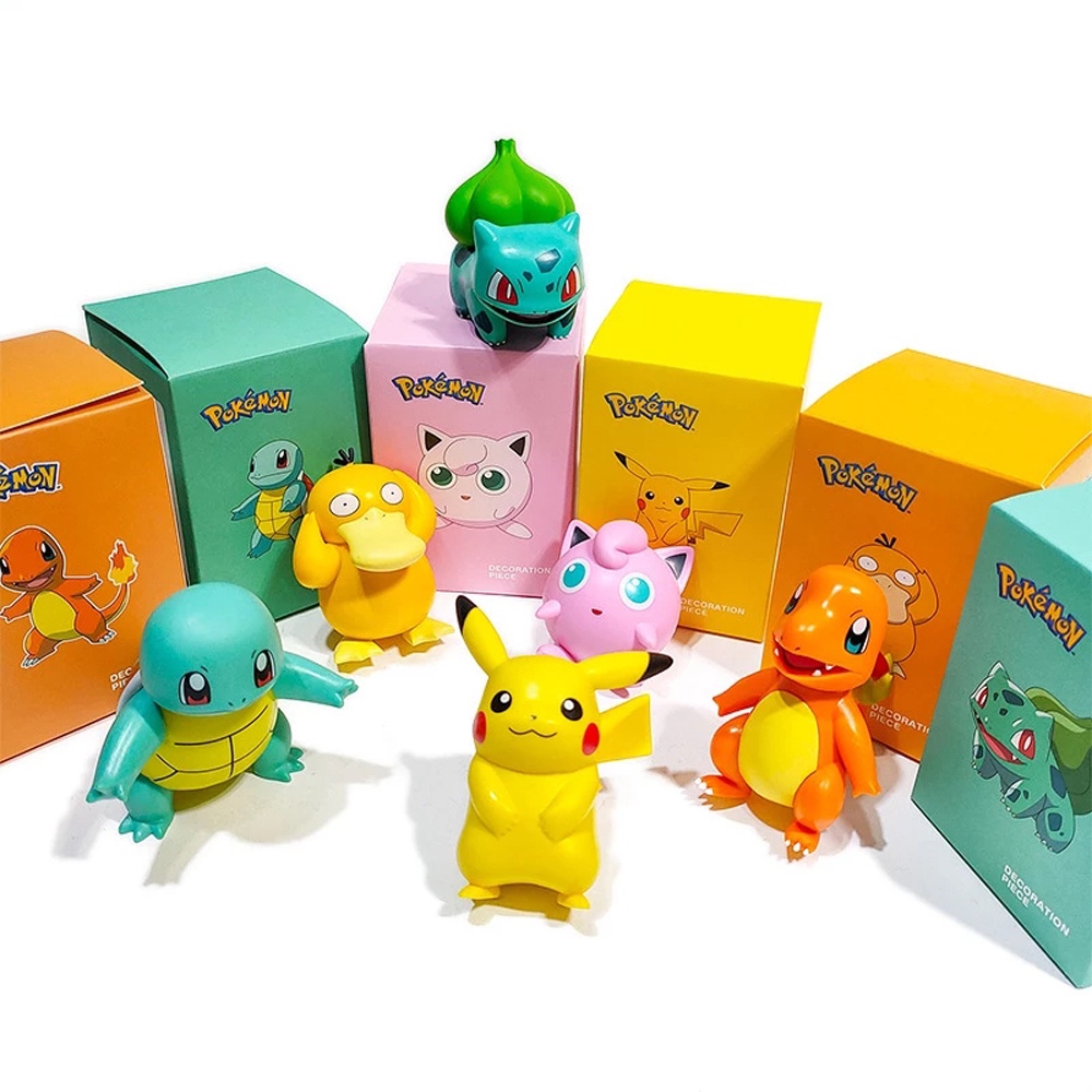 Mô Hình Đồ Chơi Nhân Vật Pokemon A0013 6 Pokémon