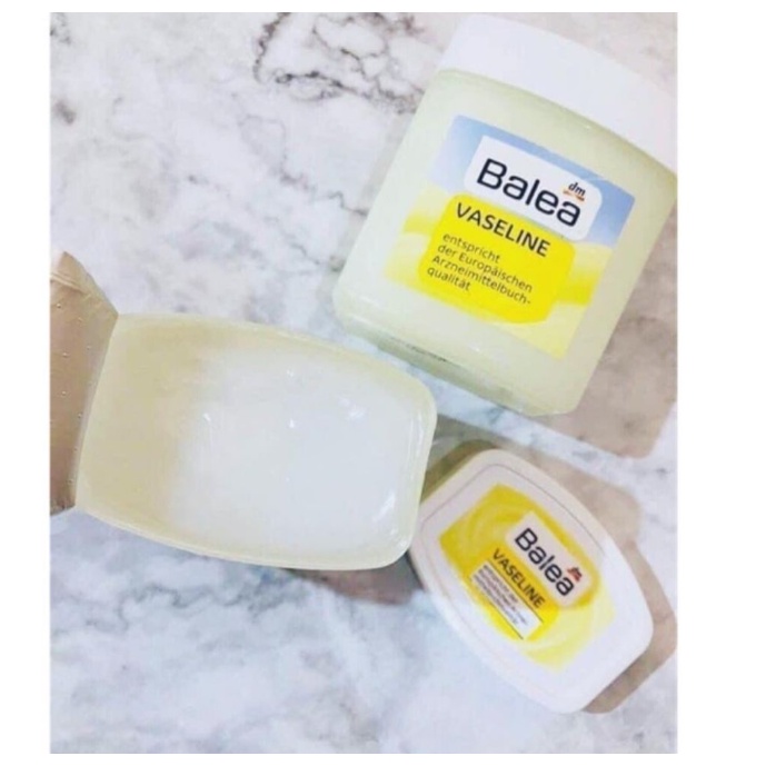 Kem dưỡng ẩm Balea Vaseline Đức 125ml, sáp chống nẻ da mặt &amp; body mềm mịn - Shop Viloet