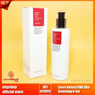 Nước Hoa Hồng Cosrx Natural Bha Skin Returning A-Sol 100ml