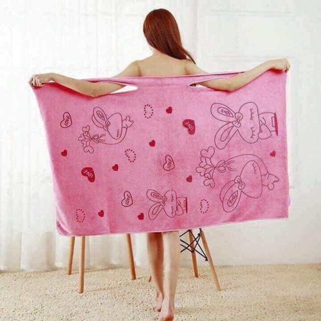 Khăn tắm đa năng 2 trong 1