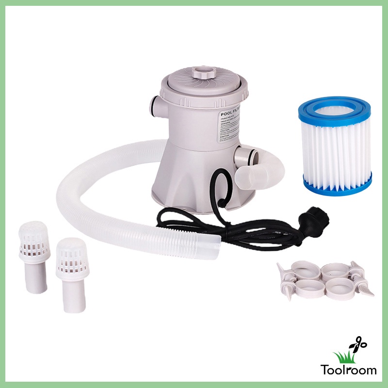 Máy Bơm Lọc Nước Bể bơi Phích Cắm UK Tiện Dụng