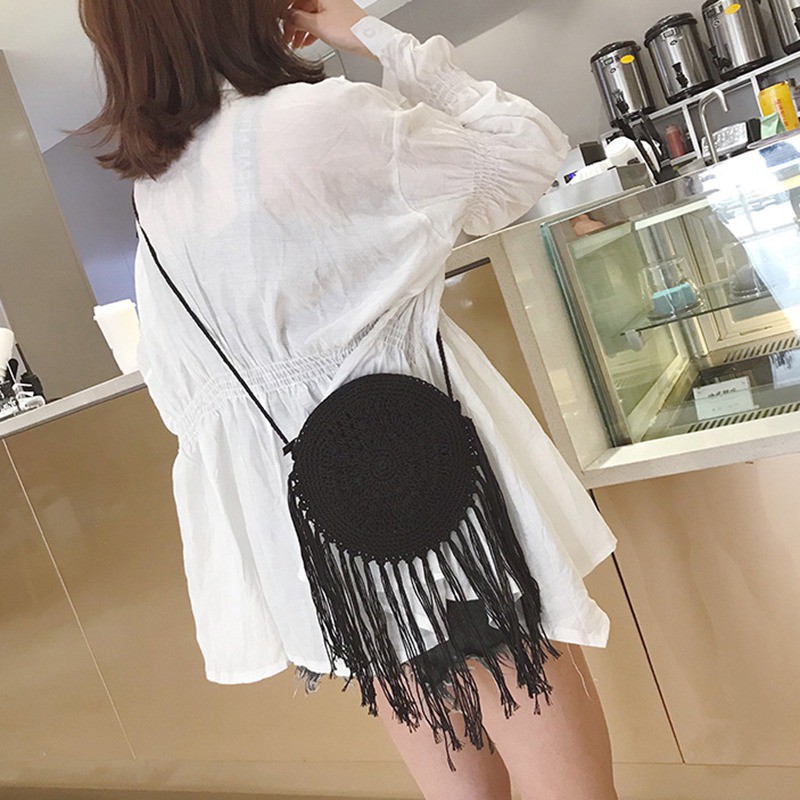 Túi Xách Nữ Túi Đeo Chéo Mây Đan Thủ Công Cho Nữ