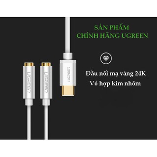 Cáp chuyển USB Type-C to Audio Ugreen UG-30732