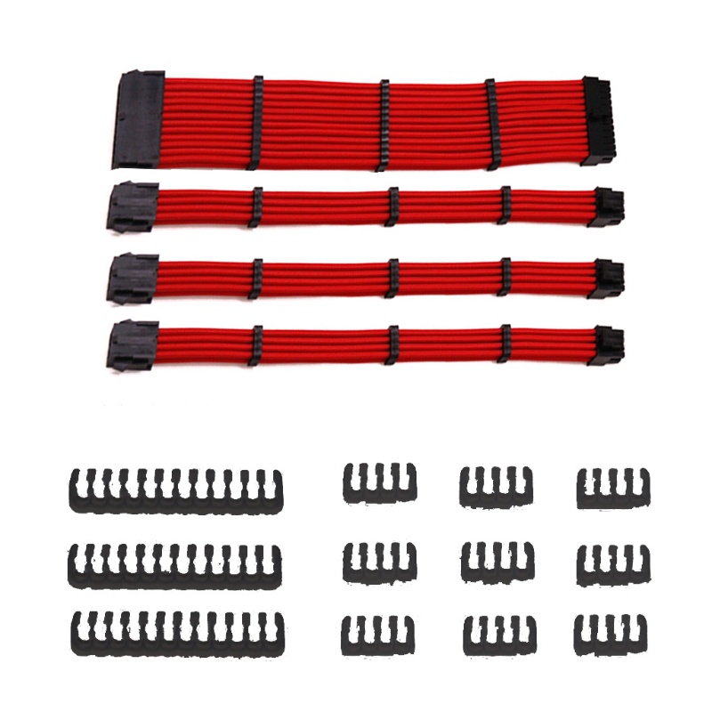 Bo Mạch Chủ 8P 24P Kèm Dây Cáp Đồ Họa Và Thẻ Chuyển Đổi Dành Cho PC