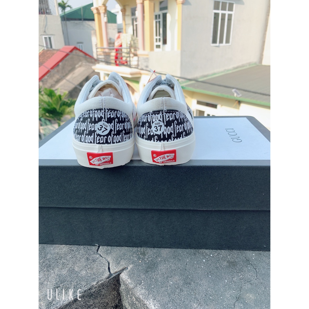 Giày thể thao nam nữ vans fog fear of god hàng vnxk,giày snecker nam nữ full size 36-43