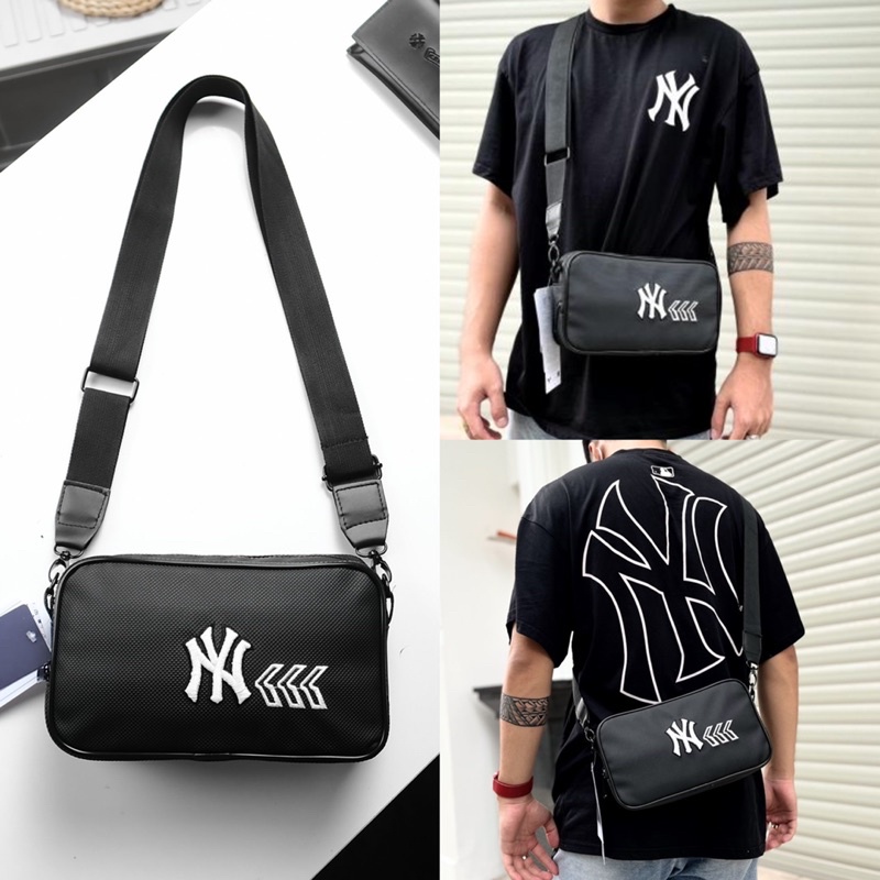 TÚI CROSSBODY N Y LOGO THÊU NAM