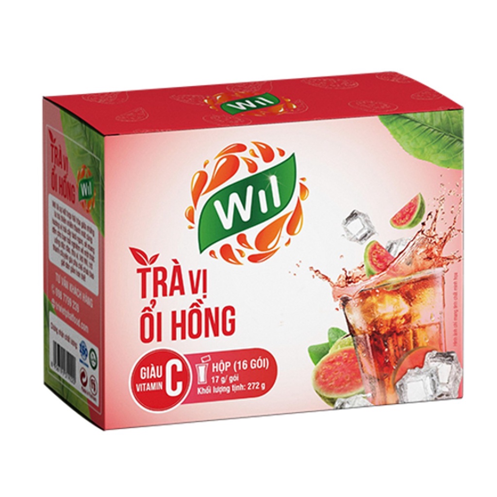 [THÙNG] TRÀ HÒA TAN VỊ ỔI HỒNG - WIL - 12 HỘP/THÙNG