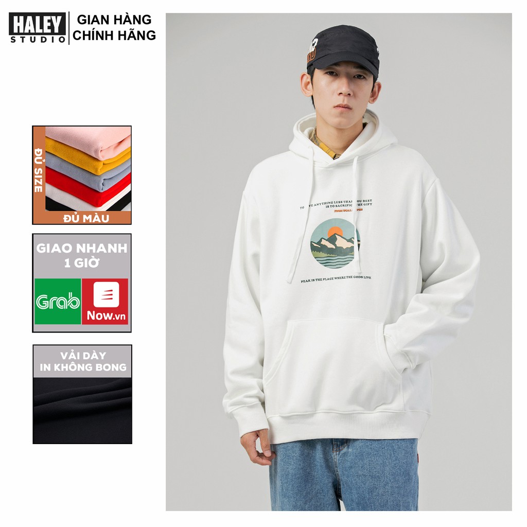 Áo Hoodie Nam Nữ unisex phong cách Hàn Quốc cá tính, Áo chất nỉ cá sấu mã HD043 - Tặng vòng tay xinh - HaleyStudio