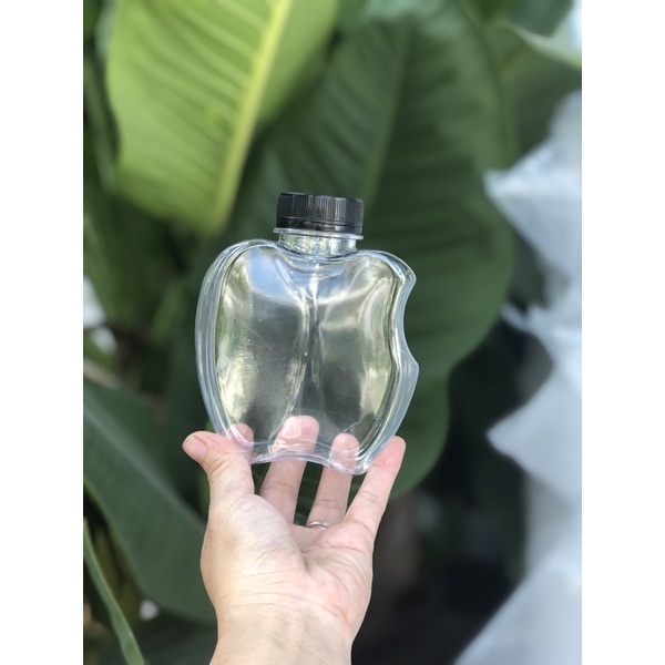 Chai nhựa pet hình trái táo Apple 330ml fi38