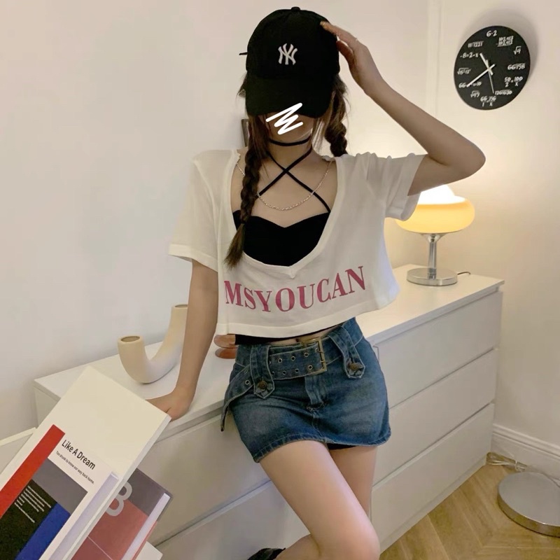 ÁO CẶP PHỐI DÂY IN CHỮ XINH ĐẸP CN1