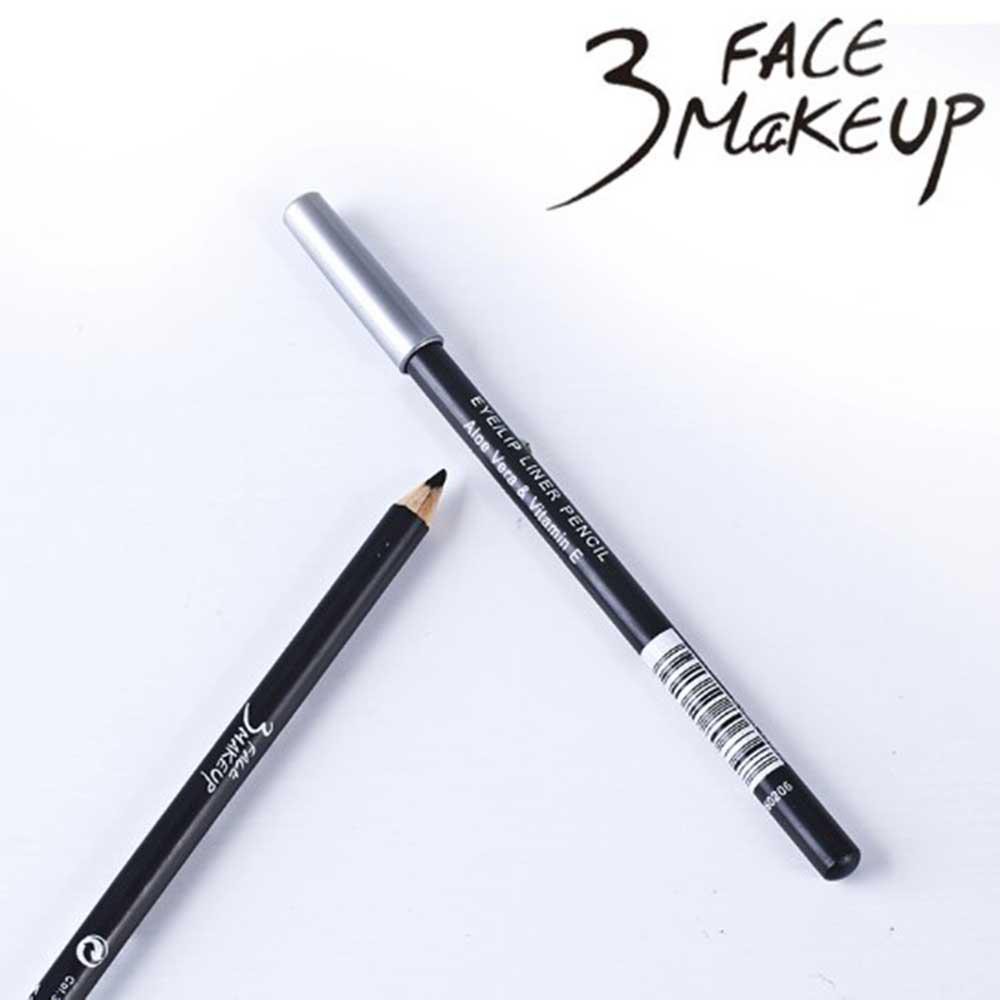 Chì Mí Mắt 3 Face Makeup dễ kẻ lâu trôi