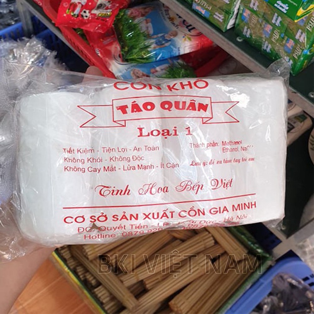 Cồn Khô Nướng Lẩu, 16 Viên Cháy Lâu Túi 1KG