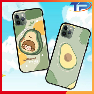 Ốp lưng iPhone 12 Pro Max / 12 Pro / 12 / 11 Pro Max / 11 Pro / 11 / XS Max hình Trái Bơ Xanh