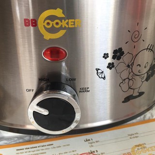 (Chỉ giao HCM) Nồi nấu chậm BBCOOKER 3.5 lít BS-35