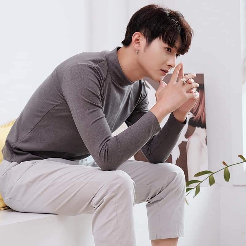 Áo giữ nhiệt nam hàng loại 1 lót nỉ nặng 220g có ảnh thật