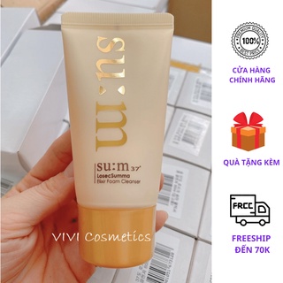 DATE 2026_Sữa rửa mặt cao cấp SUM vàng Losec Summa Elixir Foam Cleanser (SIZE MINI 60ML)