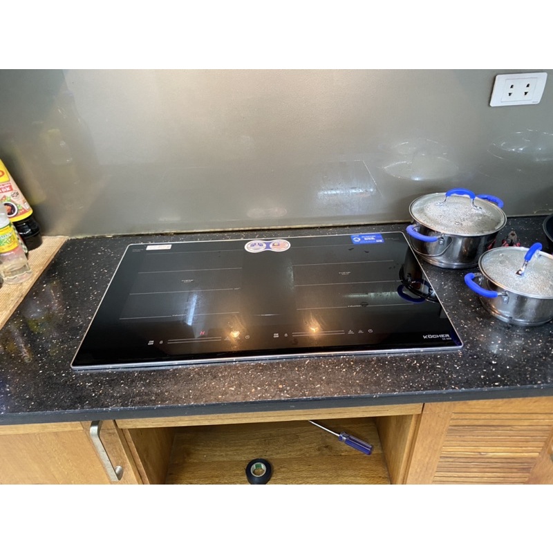 Bếp từ đôi Kocher DI 669 Bếp từ chính hãng Nhập khẩu Malaysia Bảo hành tại nhà 3 năm toàn quốc