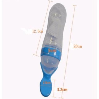 BÌNH THÌA ĂN DẶM CHO BÉ YÊU ( CHẤT LIỆU SILICONE )