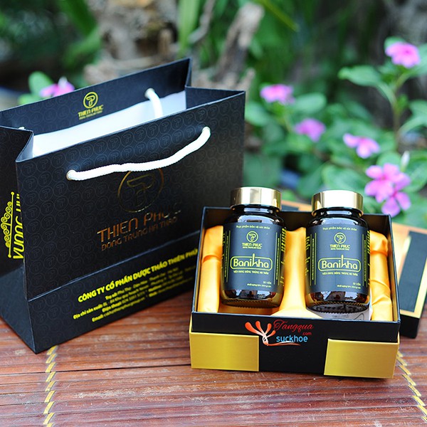 [Chính hãng] Viên nang Đông trùng hạ thảo Banikha Thiên Phúc 2 lọ ( 60 viên) | BigBuy360 - bigbuy360.vn