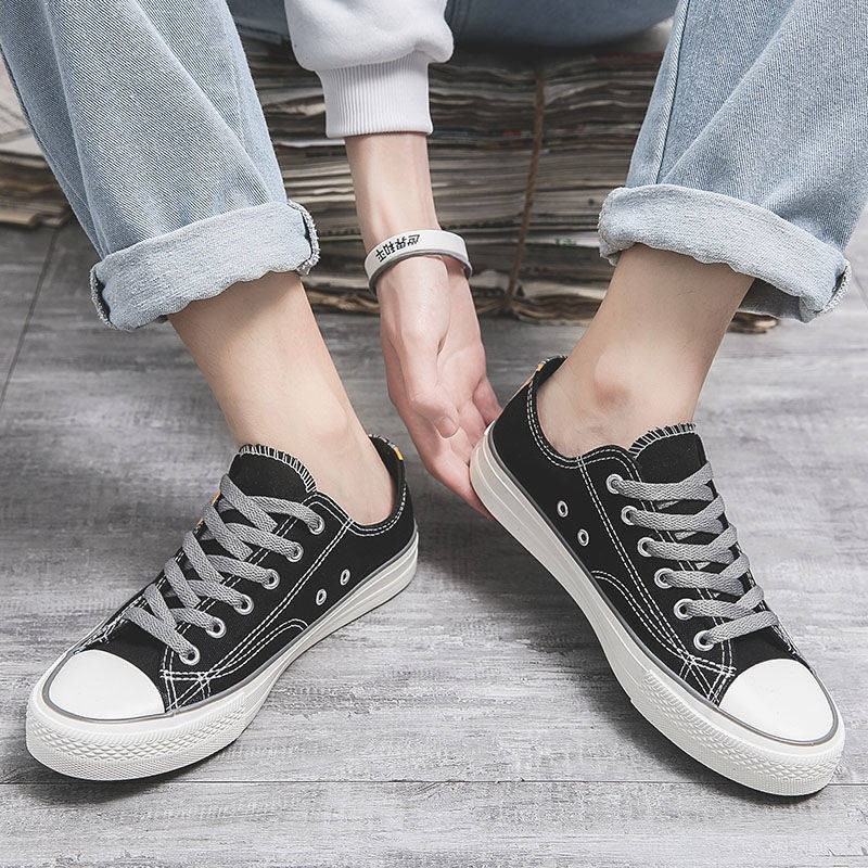 One Piece phiên bản Hàn Quốc All-match Graffiti Casual giày nam | BigBuy360 - bigbuy360.vn