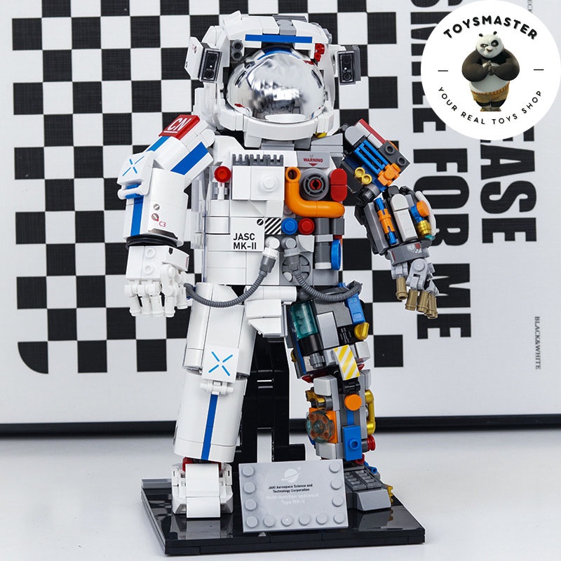 Đồ Chơi Lắp Ráp Xếp Hình Mô Hình Phi Hành Gia Astronault Astro Boy Jaki Cao 25cm No.9106 800+ Mảnh Ghép