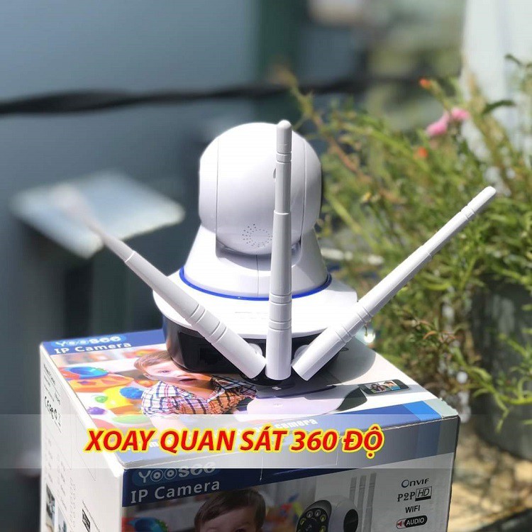 [Mã 267ELSALE hoàn 7% đơn 300K] Camera Yoosee 3 Anten FULL HD 1080P | BigBuy360 - bigbuy360.vn