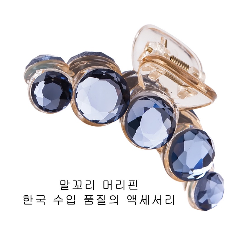 Kẹp Tóc Đính Đá Pha Lê Phong Cách Hàn Quốc Cho Nữ