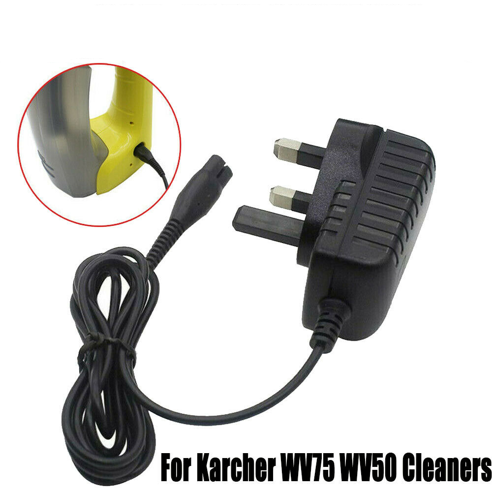 Bộ Sạc Máy Hút Bụi Wv75 Wv50 Phích Cắm Uk 5.5v Phù Hợp Cho Karcher