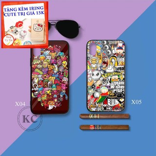 Ốp iphone - ốp kính - m433 vice city