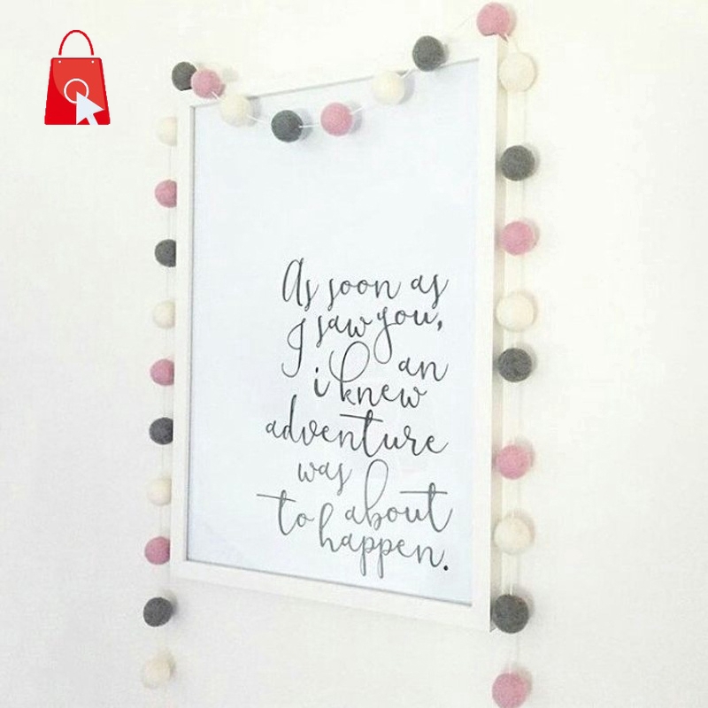 Dây Banh Xù Trang Trí Phòng Bé Gái JP1