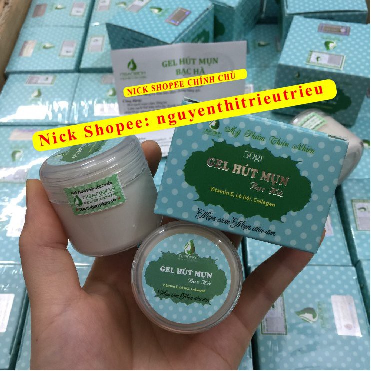 Gel Hút Mụn Bạc Hà,lột mụn cám, mụn đầu đen, da chết, lông tơ, bụi bẩn | BigBuy360 - bigbuy360.vn