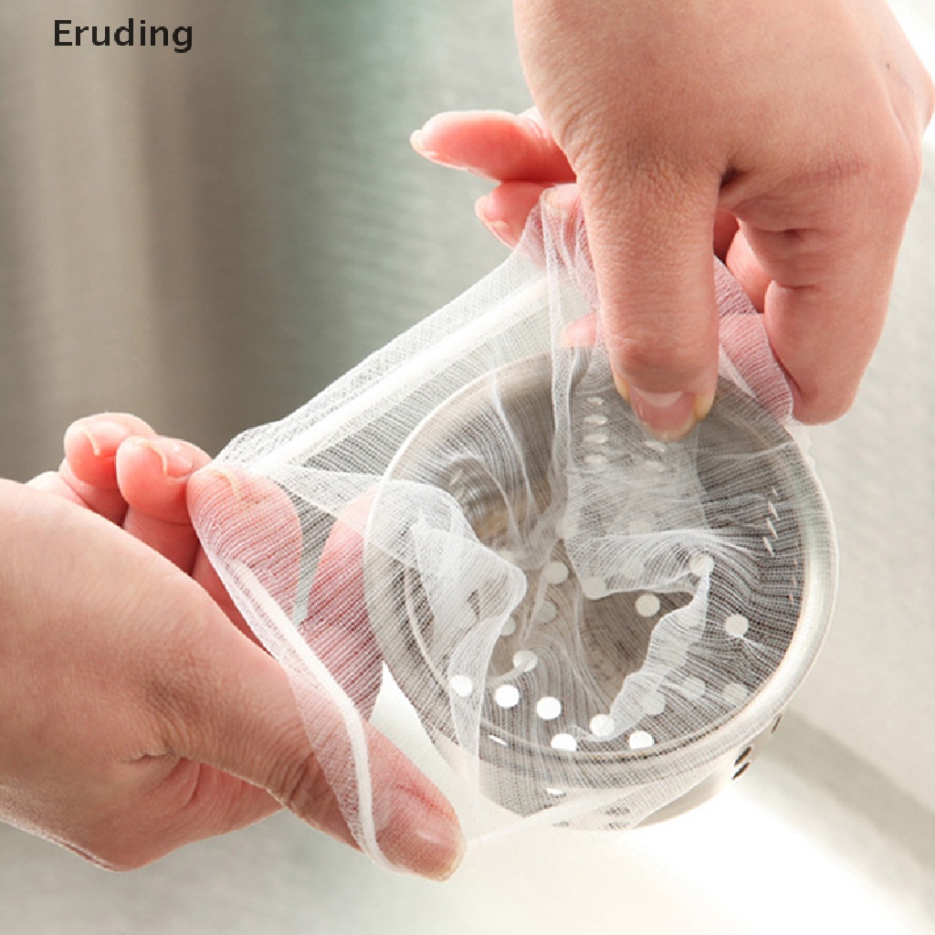 30/ 50/ 100 Túi lọc rác cho bồn rửa chén nhà bếp tiện dụng