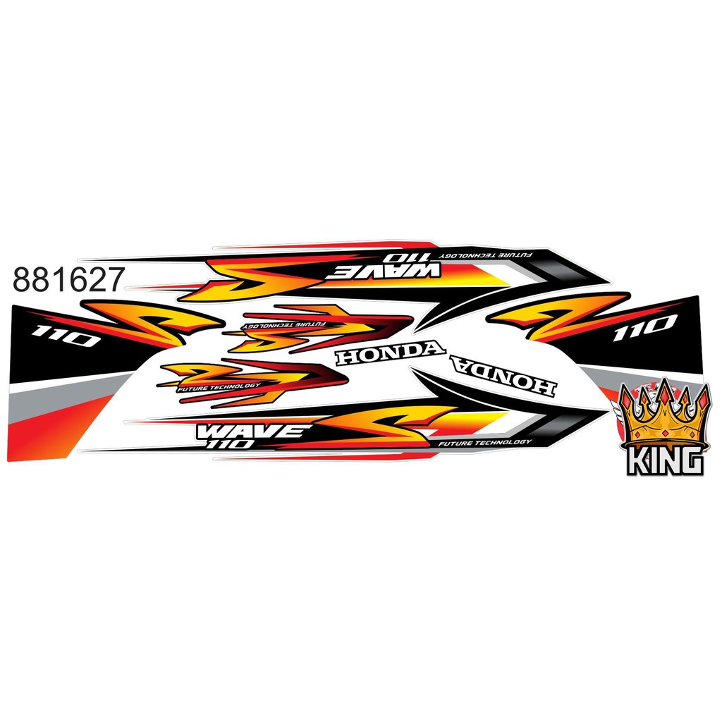 Tem Rời Wave S 110cc Đủ Màu VIP1 - Ảnh Thật