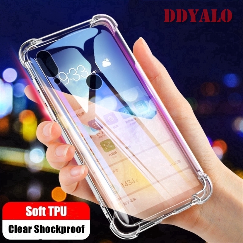 Ốp điện thoại TPU màu trong chất lượng cao cho Samsung Galaxy M20 M10 A50 A30 A20
