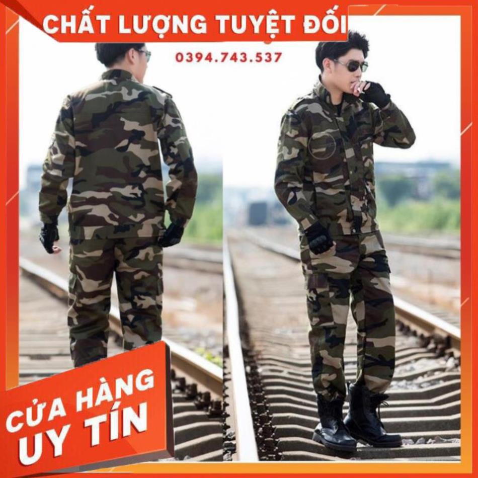 Bộ Quần Áo Kaki Túi Hộp Kiểu Lính US ARMY | BigBuy360 - bigbuy360.vn