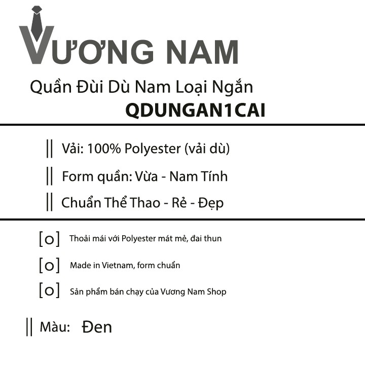 QUẦN ĐÙI NAM MẶC NHÀ, MẶC NGỦ CHẤT VẢI POLYESTER CHIỀU DÀI 40CM CHO NGƯỜI DƯỚI 70KG | BigBuy360 - bigbuy360.vn