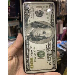 Ốp dẻo Samsung J8 phủ bóng họa tiết tiền Dollars