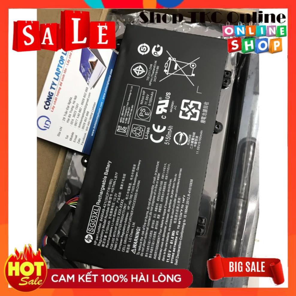 ⚡ Pin  HP ENVY M7U M7-U M7-U009DX SG03XL Battery
