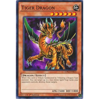 [ Đỗ Lạc Shop ] Thẻ Bài Yugioh Monster Tiger Dragon - Common/ Rare