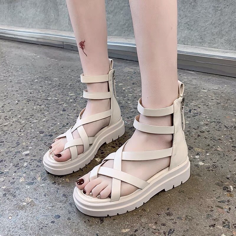 (Sẵn hàng mới )Giày sandal xỏ ngón ullzzang (có hình thật từ shop Trung)
