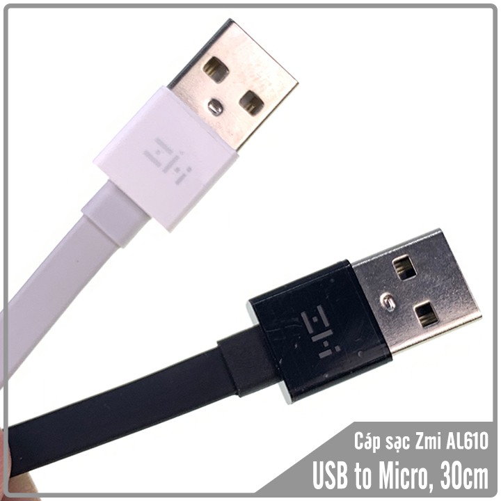 Cáp sạc ZMI USB to Micro AL610 dài 30cm