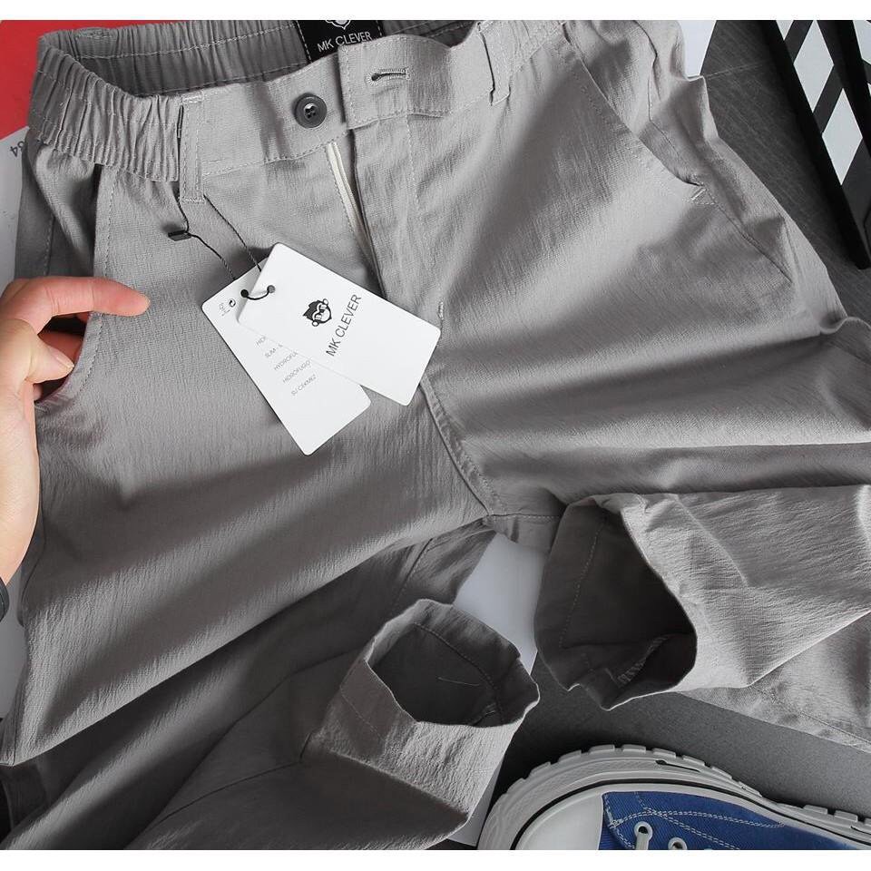 Quần nam vải đũi cao cấp, ống suông, co giãn, phong cách thời trang hàn quốc | BigBuy360 - bigbuy360.vn