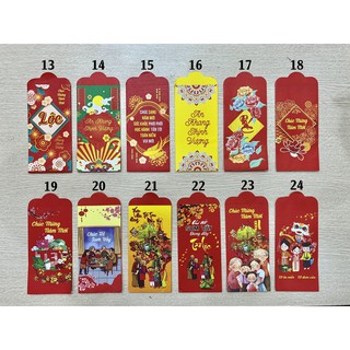 [Rẻ Vô Địch] Combo 500 bao lì xì Tết mix màu