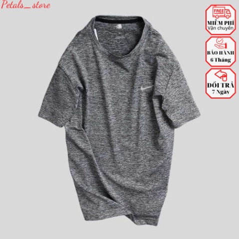 Big Sale Áo Thun Nam BIG SIZE Tay Ngắn Cổ Tròn Chất Thun Mè Thái Co Giản 4 Chiều Thấm Hút Mồ Hôi - Petals_store