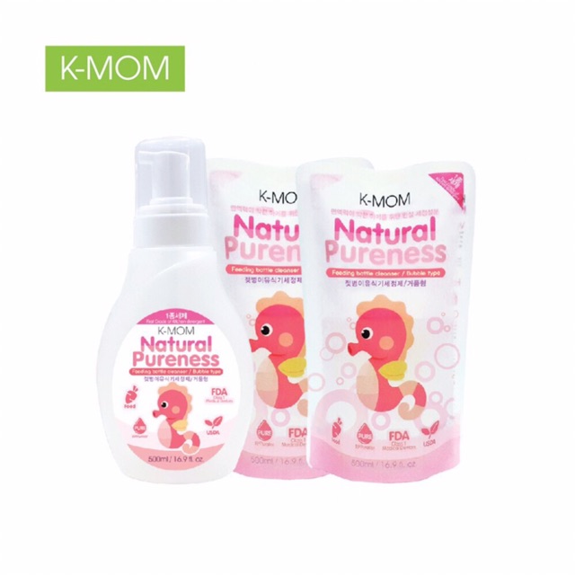 Rửa bình kmom hàn quốc