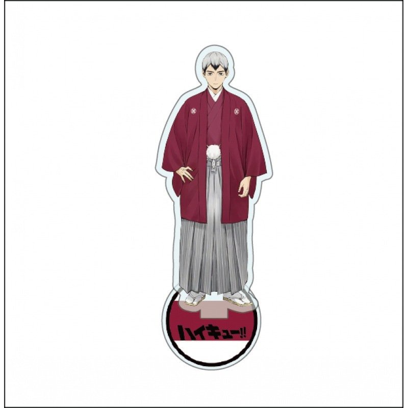 ( KIMONO ) Standee Haikyuu!! Vua bóng chuyền tượng acrylic anime mica chibi trang trí trưng bày mô hình