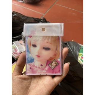 gương kèm lược mini